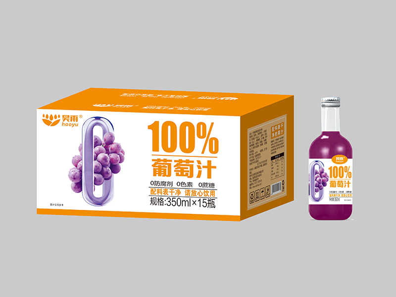 百分百葡萄汁350ml